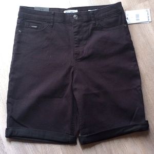 Nine West high-rise Bermuda shorts